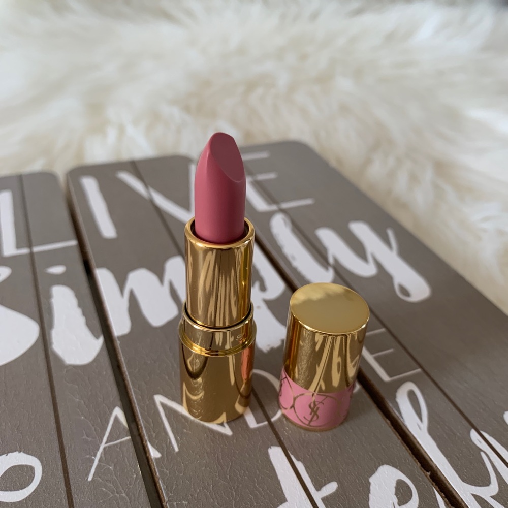 YSL Rouge Volupte Shine Liptick in 44 Nude